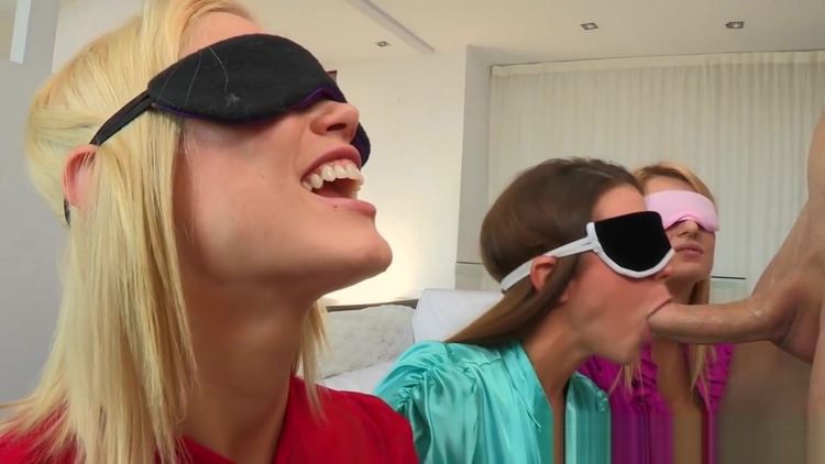 Blindfolded cfnm babes sucking cock_main_thumbnail