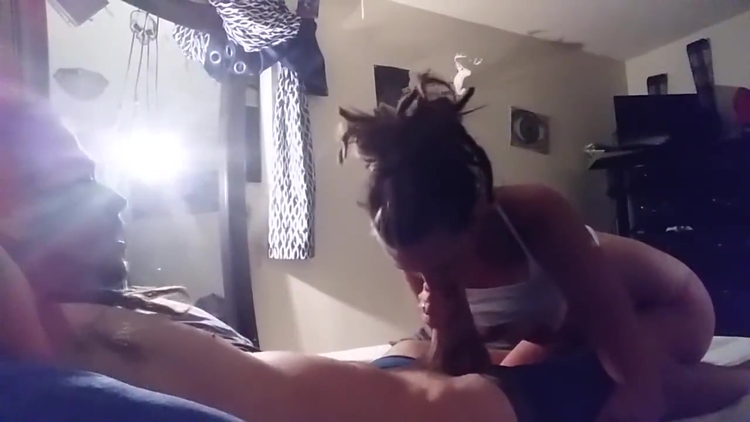 dreadlocked milf gagging on daddys cock then riding me until we both squirt_main_thumbnail