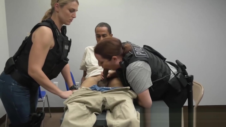 THUG hammering TWO HORNY MILFS inside the INTERROGATION ROOM_main_thumbnail