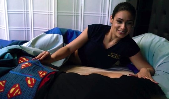 The nurse went into the bedroom, the Step son and woke him up with a Blowjo..._main_thumbnail