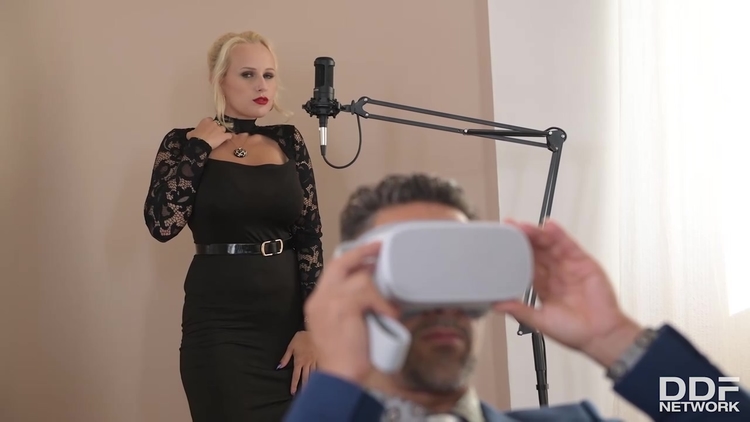 Passionate blonde with red lips, Angel Wicky is giving a deep blowjob to Mugur, before fucking him_main_thumbnail