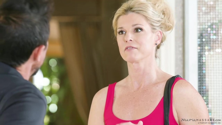 Astonishing blonde woman is pampering her favorite client every time he comes to a massage parlor_main_thumbnail