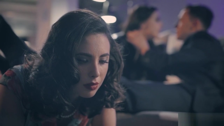 Cuddly MILF sucks big hard cock with sexy brunette babe_main_thumbnail