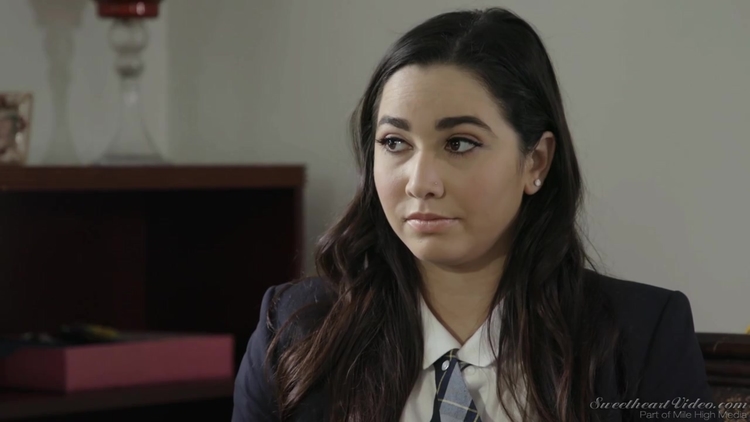 Big titted blonde, Brandi Love is making love with Karlee Grey, in her huge office_main_thumbnail