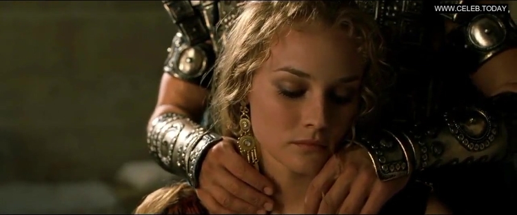 Diane Kruger In Naked, Topless Sex Scene - Troy (2004)_main_thumbnail