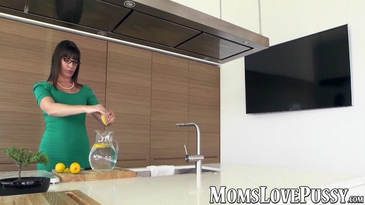 Busty Step mom has hot sex with her kinky stepdaughter on sofa_main_thumbnail