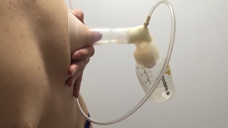 Restarting Milk Supply w/Pump 8th Try - Showing off my ass and my pussy_main_thumbnail