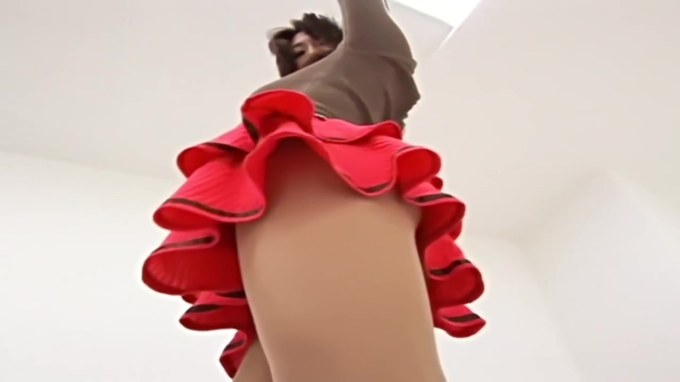 Shame on Shinkosha Shiori ! enjoys her satin panties: upskirt view 2_main_thumbnail