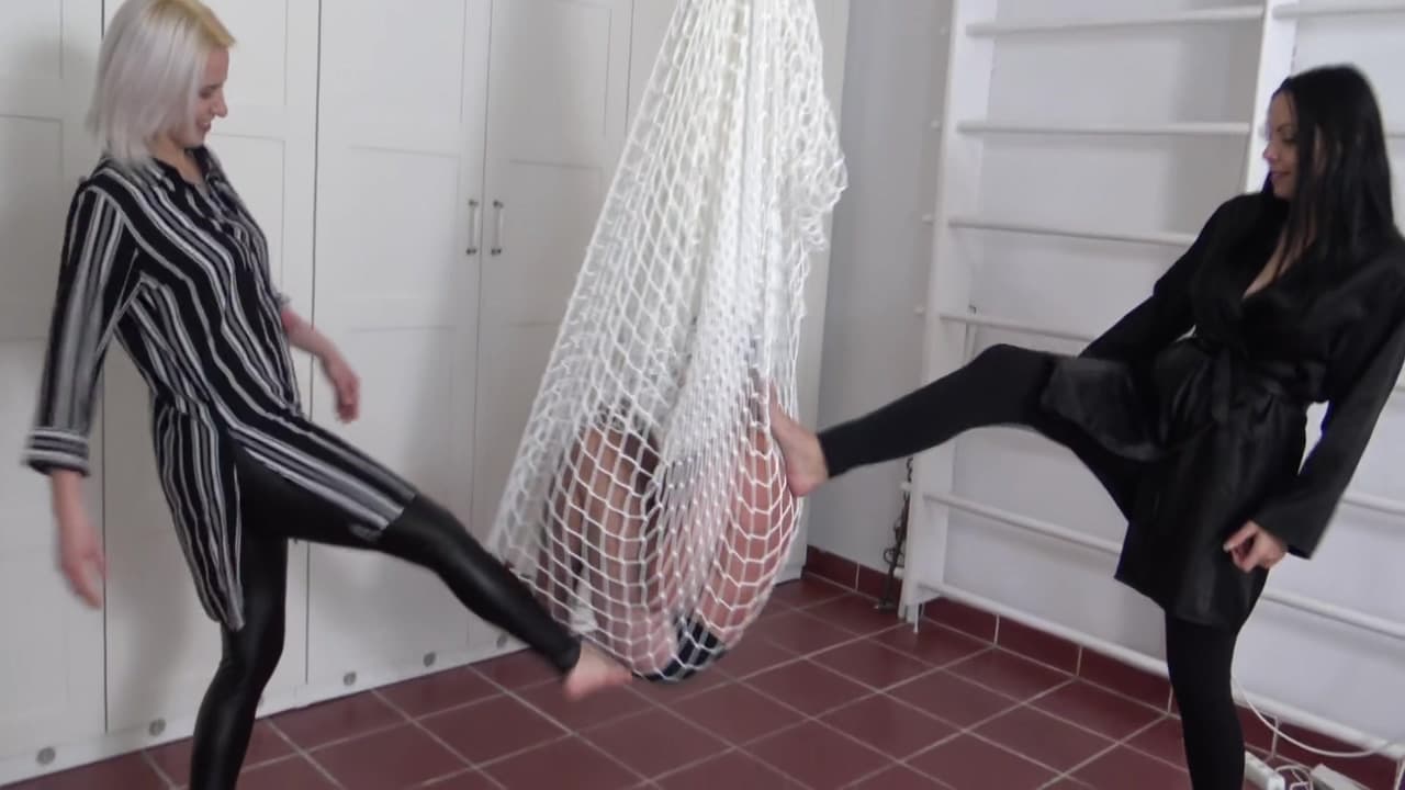 Kicking Girls Have Fun With Slaves_main_thumbnail