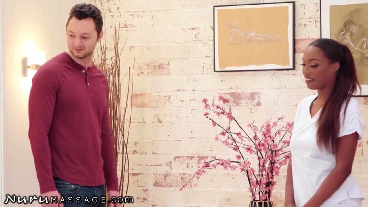 Hot Ebony Babe Bangs With Her Yoga Class Teammate_main_thumbnail