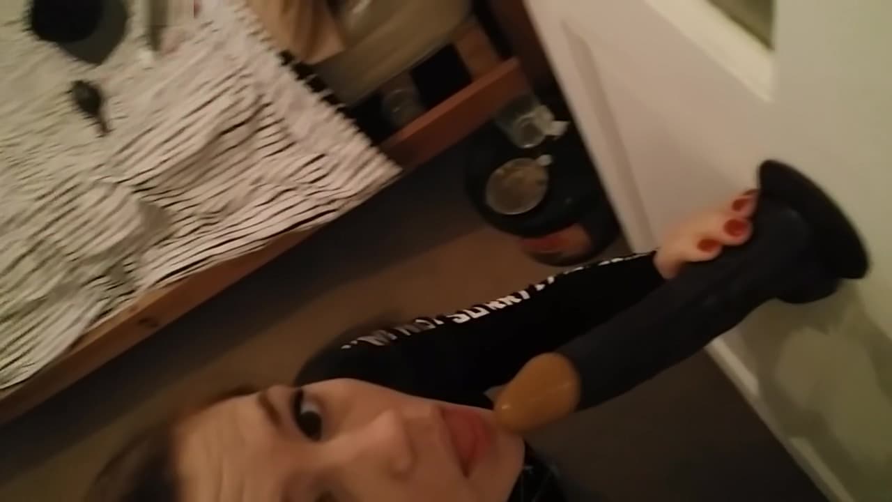 sucking and fucking big black dildo_main_thumbnail
