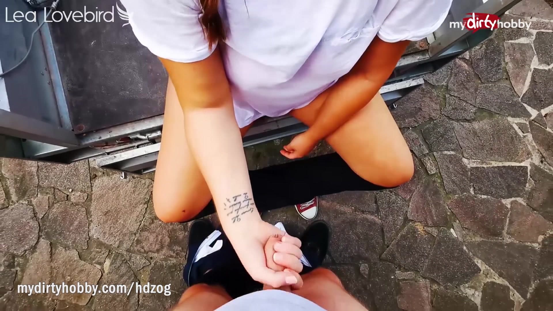 MyDirtyHobby - Curvy busty teen 18+ fucked by friend's boyfriend anally outdoors_main_thumbnail