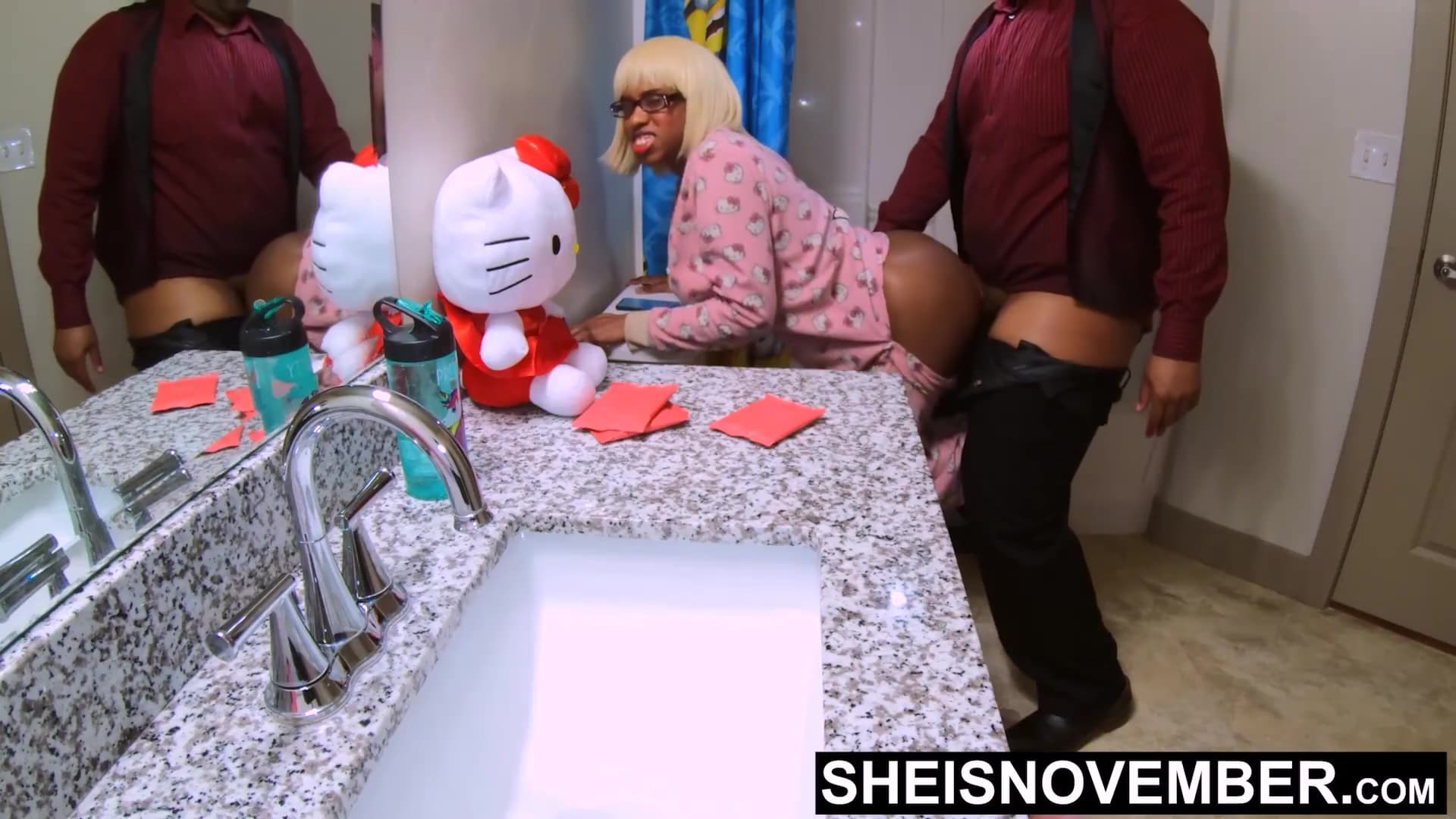 Hd My Stepdaughter Msnovember Is Fucked Standing Up On Tube Doggystyle By Stepdad Horny Cock In Her_main_thumbnail