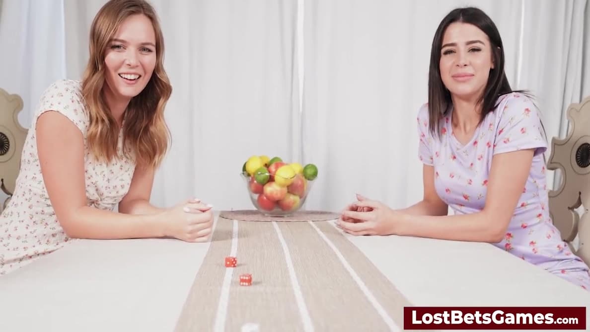 Playing A Dice Game With Two Lovely Lesbian Hot Girls_main_thumbnail