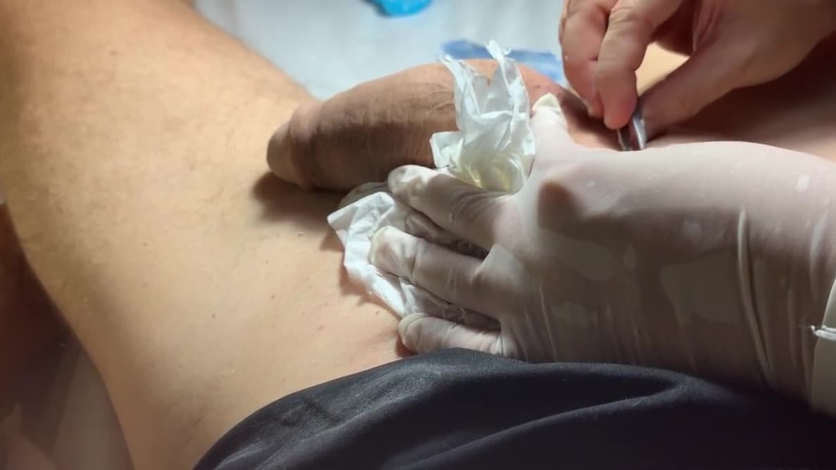 Brazilian Wax for a Big Floppy Dick 4 Wax and Tweez_main_thumbnail