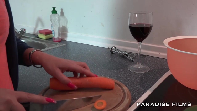 German Lesbians making out in the kitchen_main_thumbnail