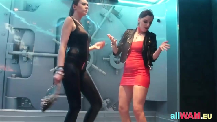 Slutty Brunettes Dance Under The Water_main_thumbnail